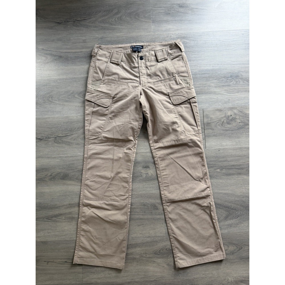 5.11 Tactical Pant Stryke Flex-Tac Ripstop Cargo Khaki Women Size 6 Regular